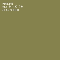 #86824E - Clay Creek Color Image